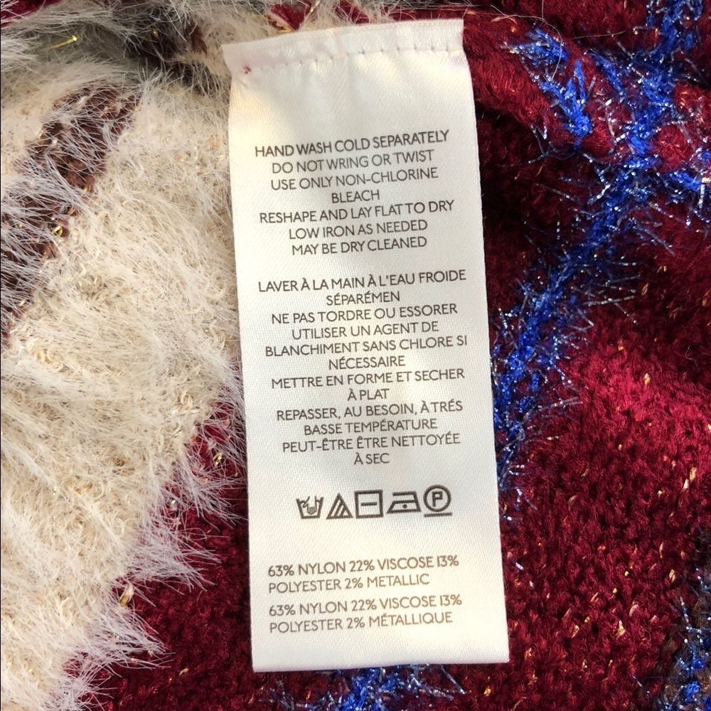 Maeve Anthropologie Short-Sleeve Fuzzy Cardigan Sweater Size S - Picture 9 of 11